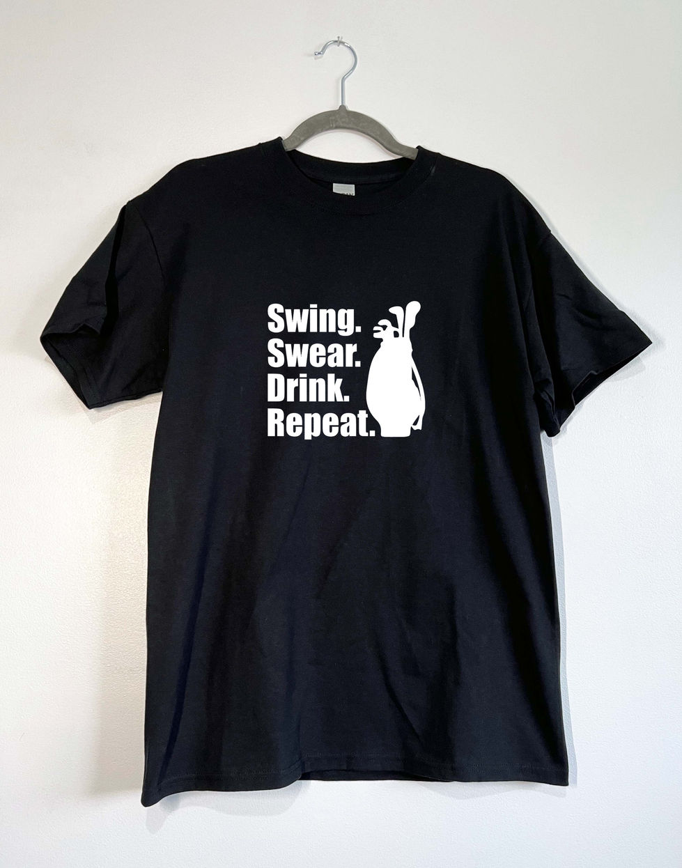 Swing swear drink repeat - black shirt.jpg
