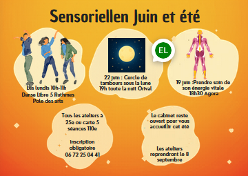 Les activités de cet été