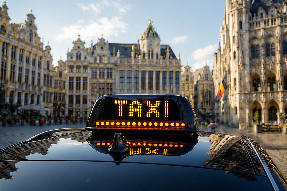 Taxi à Bruxelles centre-ville disponible 24h sur 24