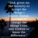 Serenity Prayer