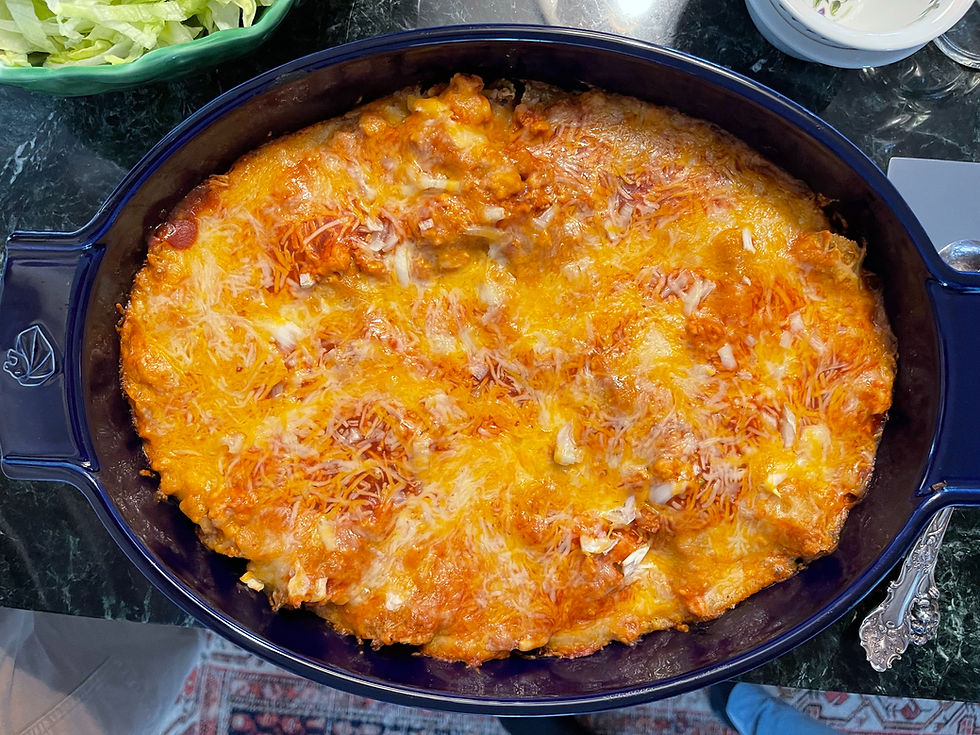 Bobby’s Chicken Enchiladas