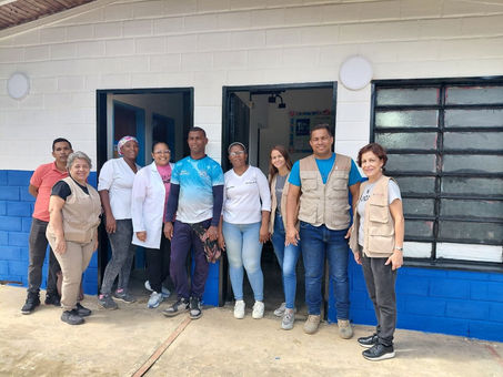 Fundainil y el  Fondo Humanitario de Venezuela, fortalece el acceso al agua y la higiene en centros de salud del municipio Acevedo