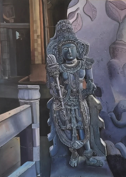 Immersive Picture of Sculpture