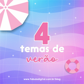 Festa infantil de verão: 4 temas para te inspirar