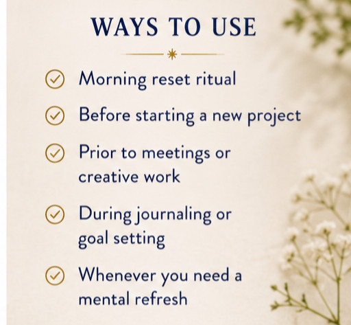 Ways to use Fresh Start