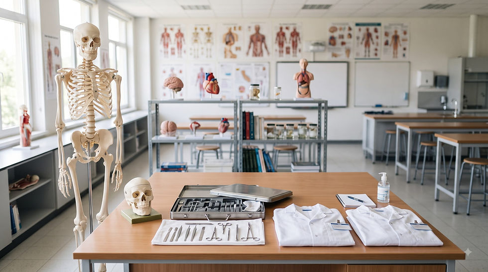 Setting Up Your Anatomy Lab: An Equipment Checklist for Students & Institutions