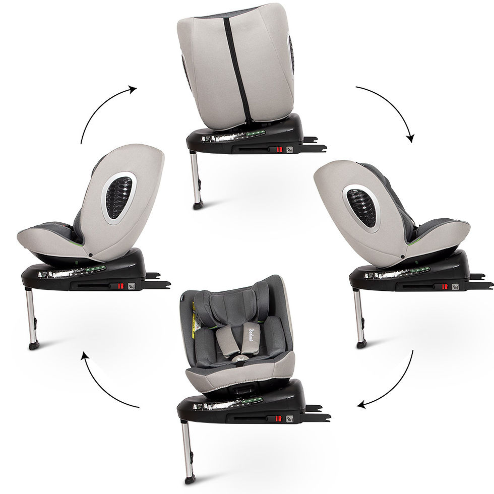 Miniature : Siège d’Auto 360° i-Size 40-150cm – 36kg Tullio