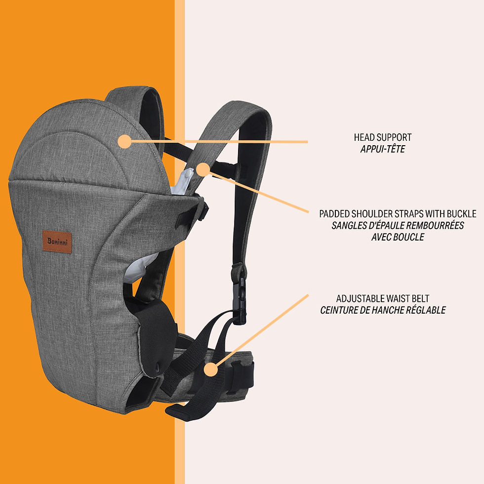 Thumbnail: Sacco Luxe Baby Carrier