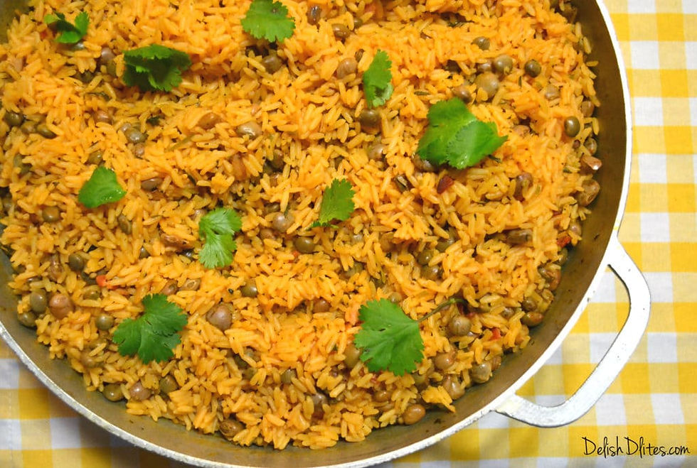 ARROZ CON GANDULES image