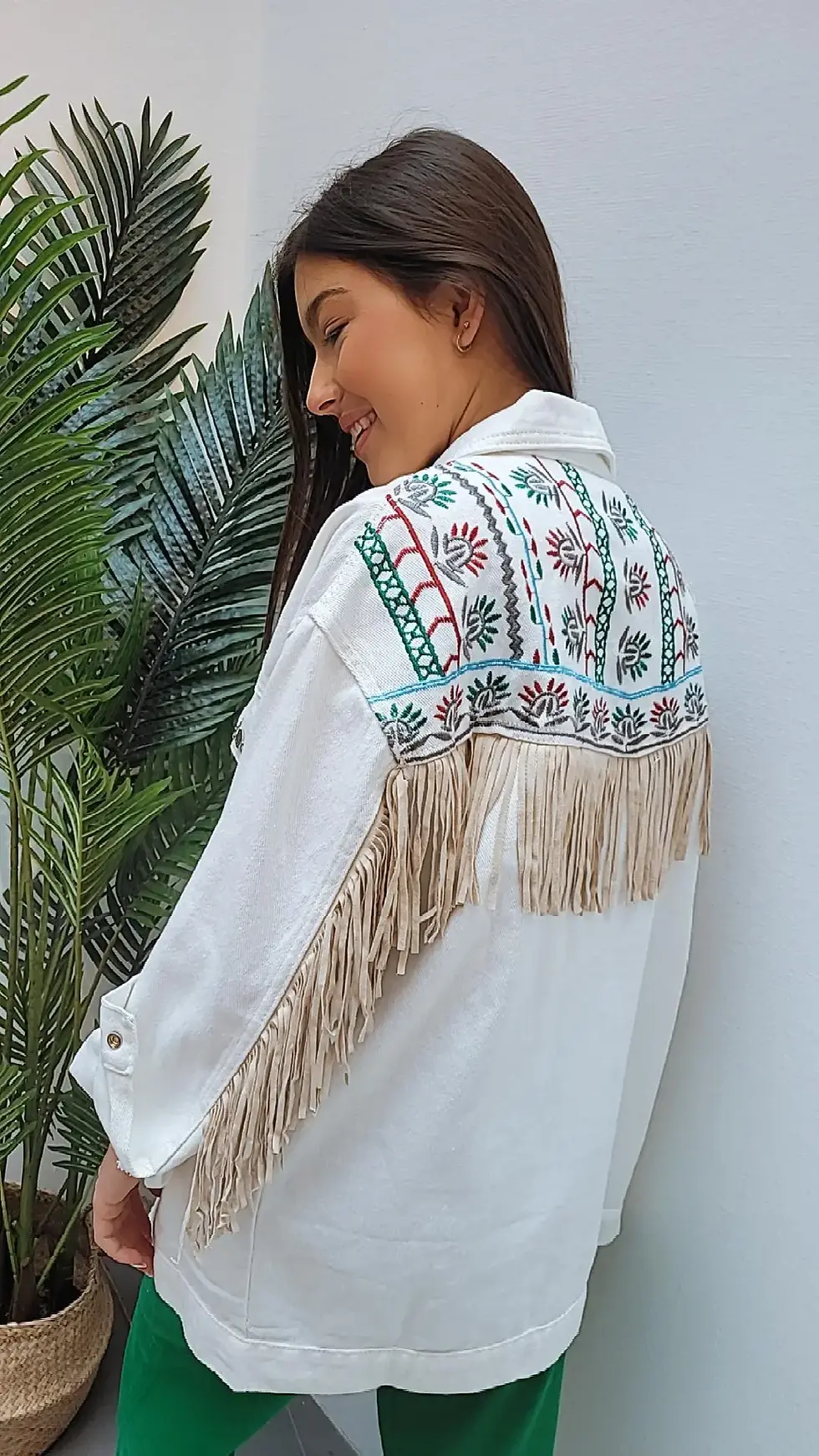 Miniature : Veste a frange 