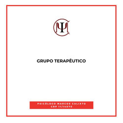 GRUPO TERAPÊUTICO