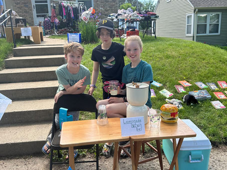 What a Great Garage Sale Day!