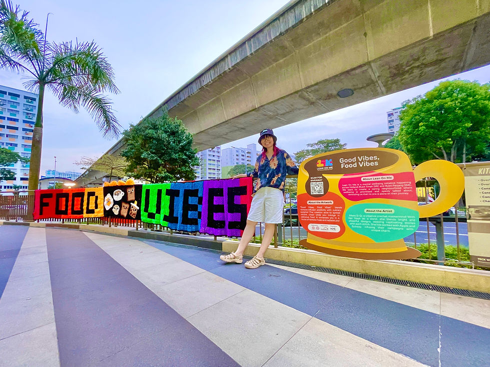 Good Vibes, Food Vibes by Tan Si Qi for Bukit Panjang Community Hawker (C) All rights reserved.