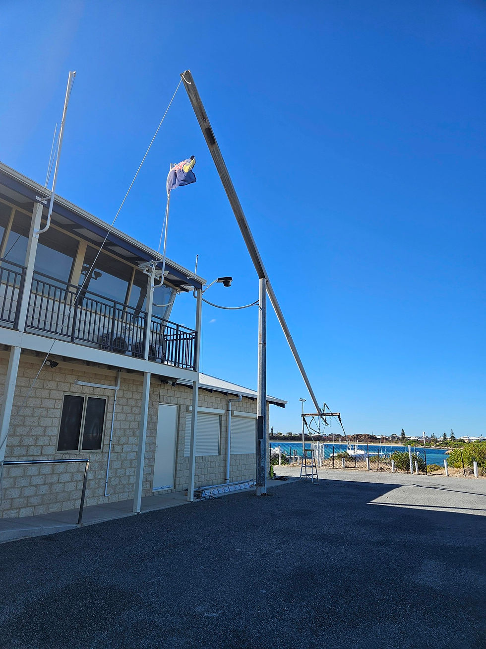 Installation of new Aerial Mast