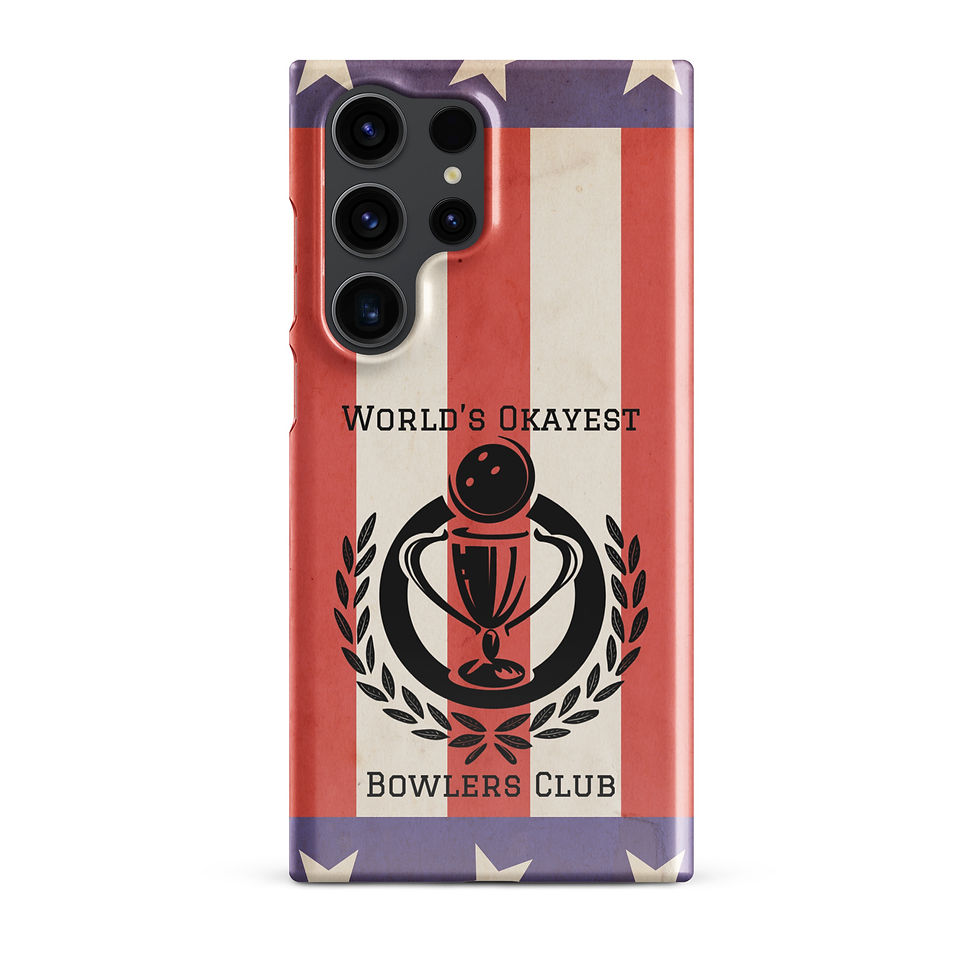 World's Okayest Bowlers Club Snap Case for Samsung® (Stars & Stripes)