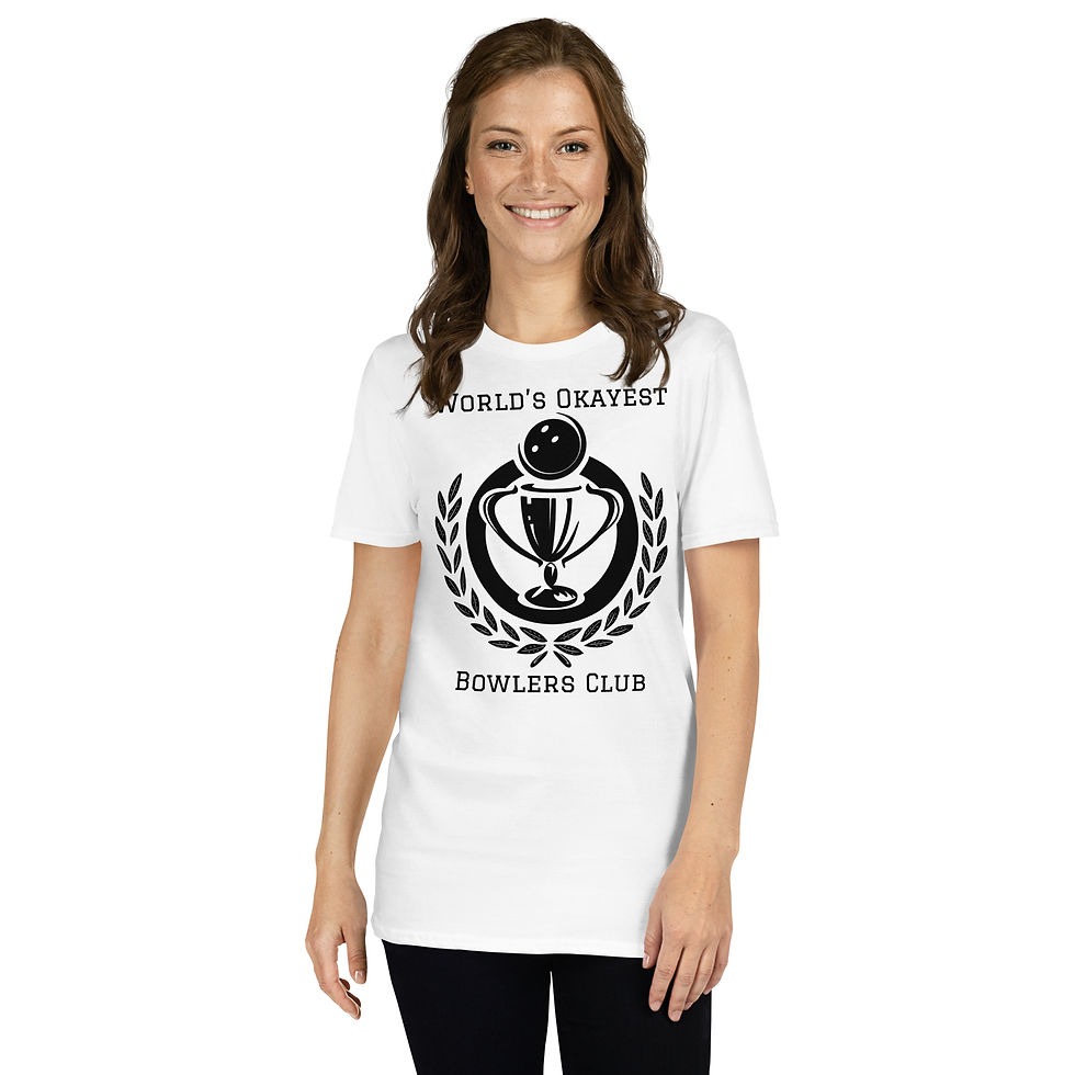 Thumbnail: World's Okayest Bowlers Club Short-Sleeve Unisex T-Shirt (Light)