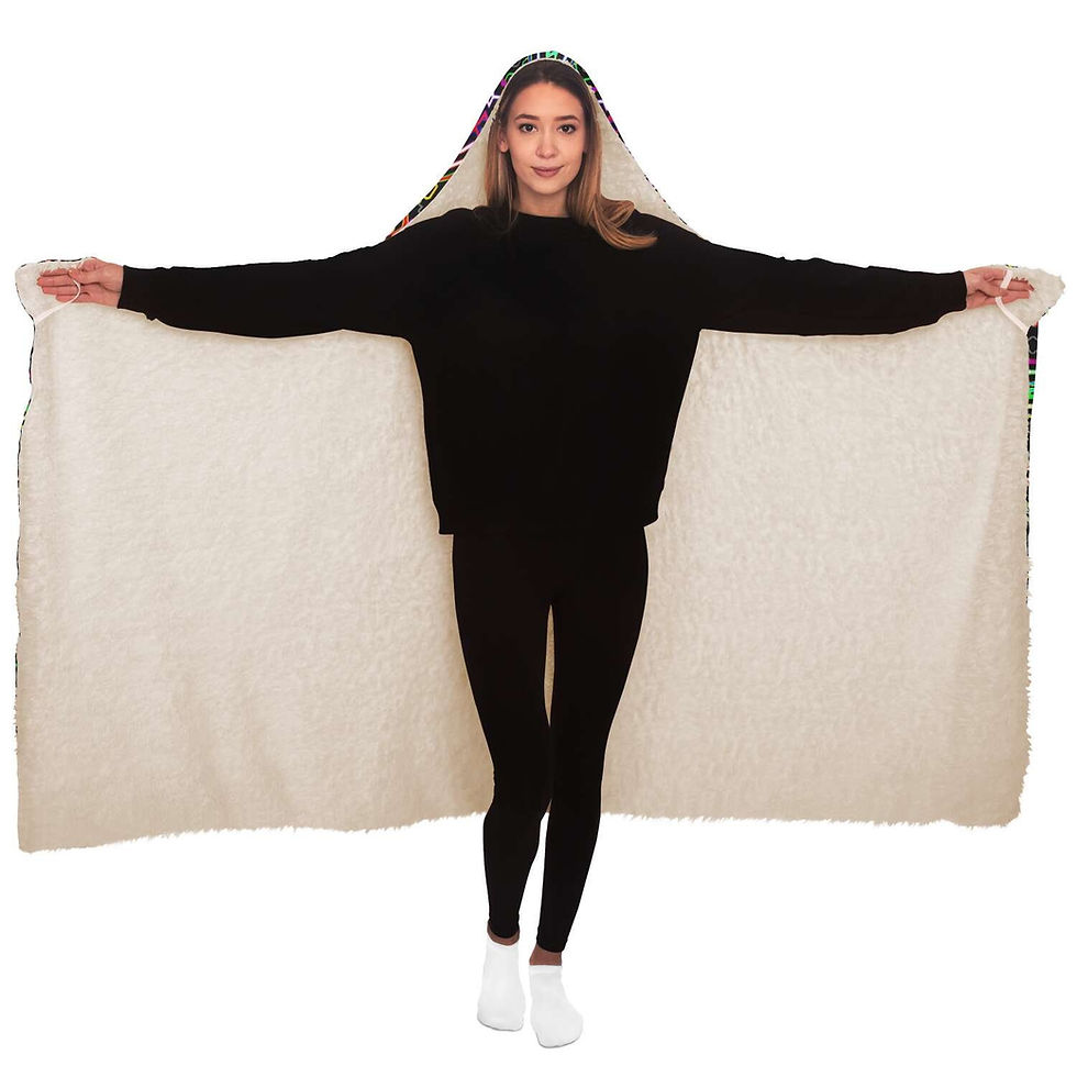 Thumbnail: Icaro Hooded Blanket Sherpa