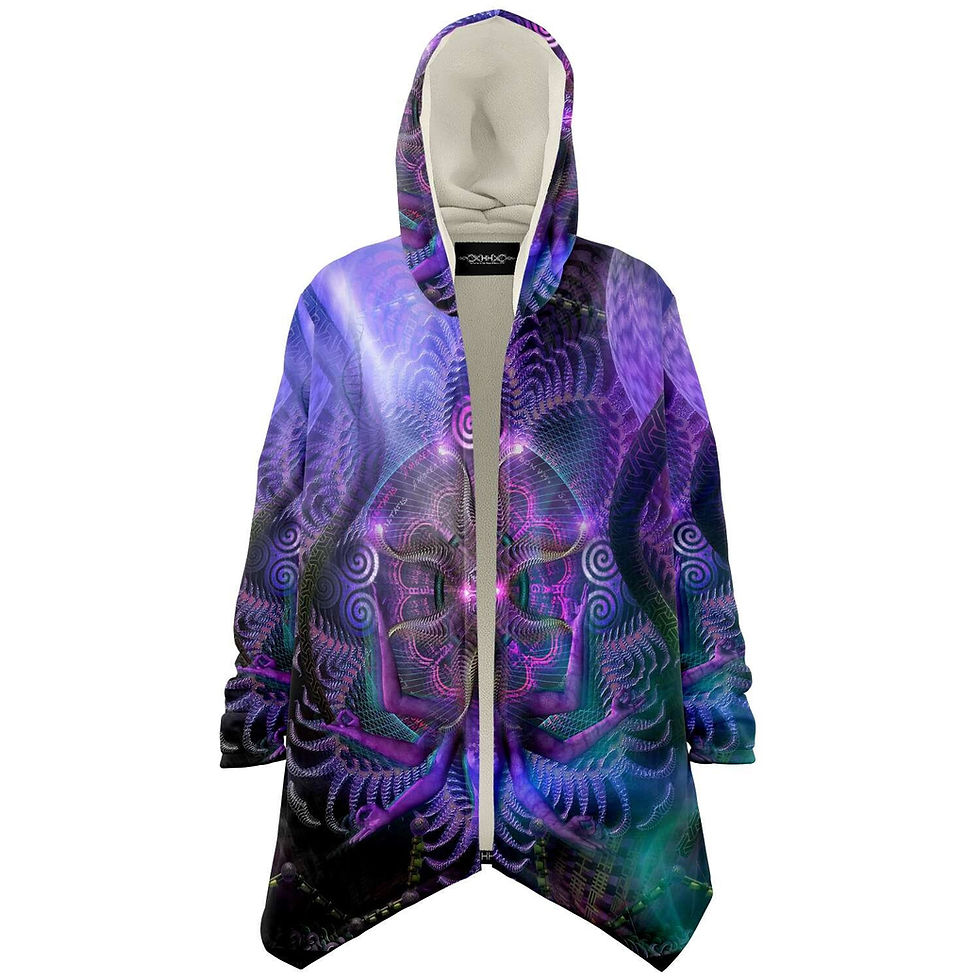 Thumbnail: Luminous Presence Micro Fleece Cloak