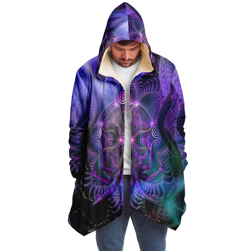Thumbnail: Luminous Presence Micro Fleece Cloak