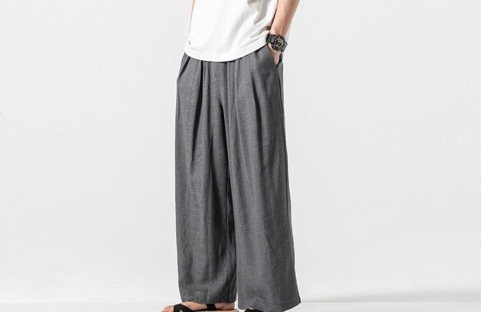 Linen Wide Leg Pants