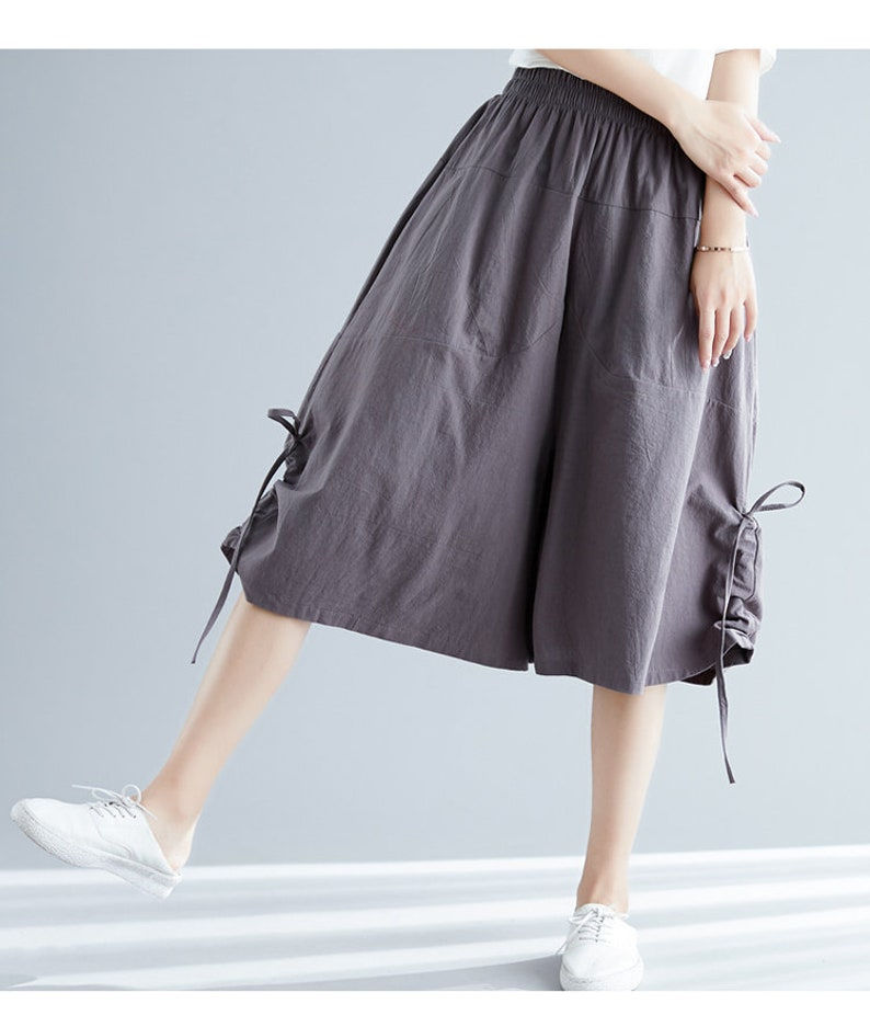 Thumbnail: Elastic Modern Waist Cotton Pants
