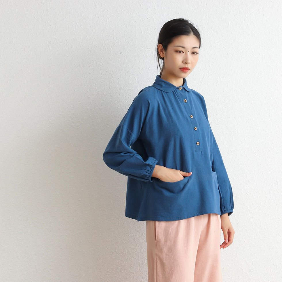 Thumbnail: Women's beautiful Summer Cotton Tops