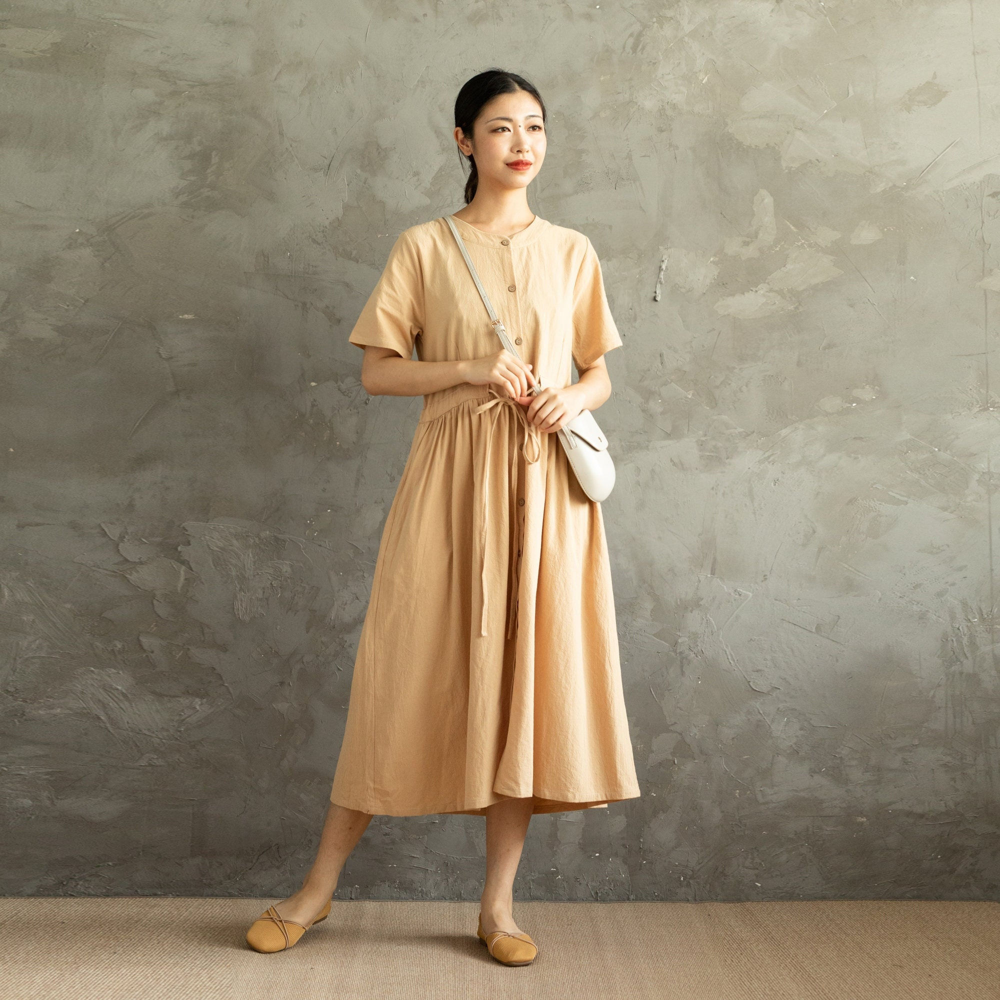 Women Summer Cotton Dress