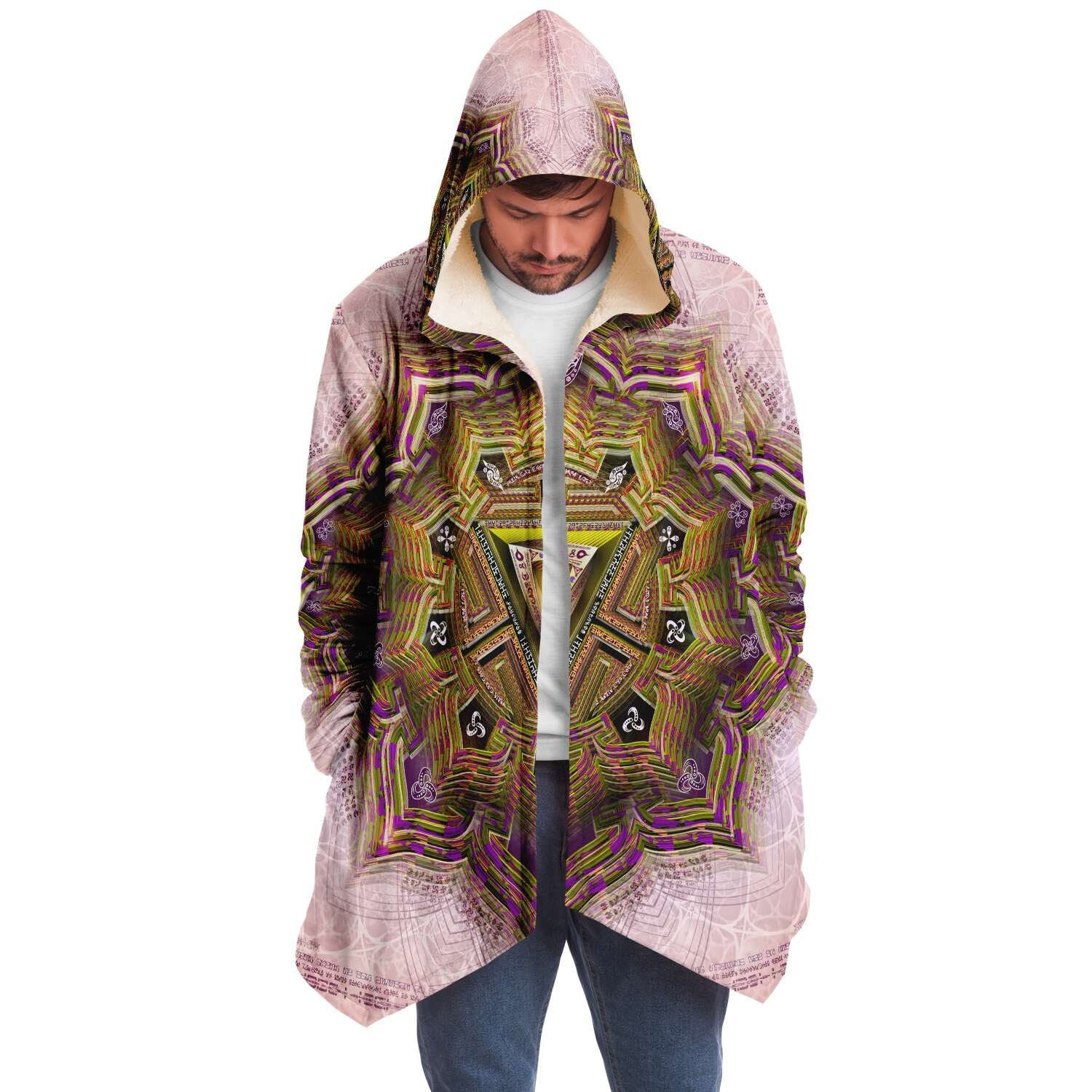Solar Plexus Chakra Micro Fleece Cloak