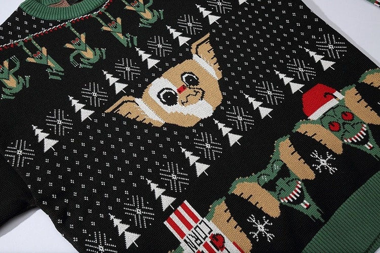 Thumbnail: Animal Print Pullover Harajuku O-neck Unisex Sweaters