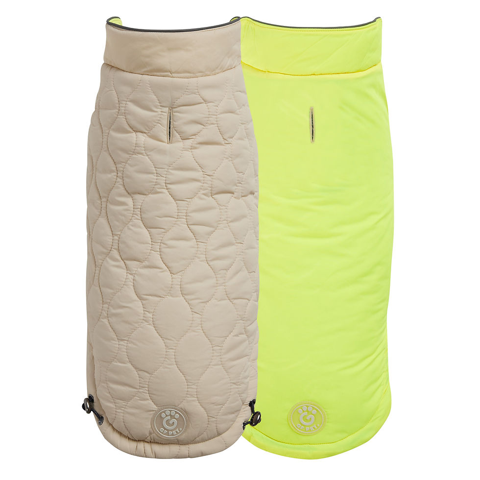 Thumbnail: Reversible Chalet Jacket - Sand/Yellow