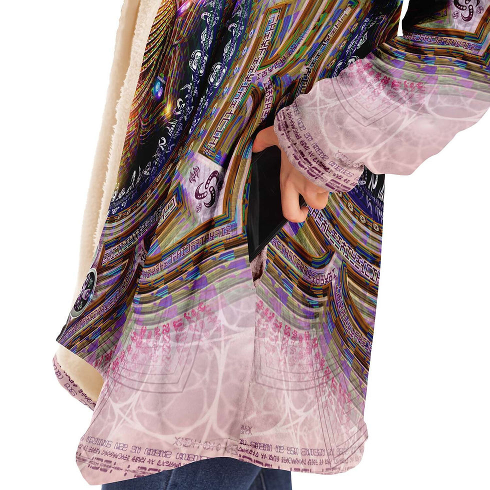 Thumbnail: Sacral Chakra Micro Fleece Cloak