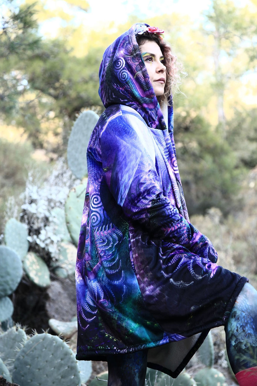 Thumbnail: Luminous Presence Micro Fleece Cloak