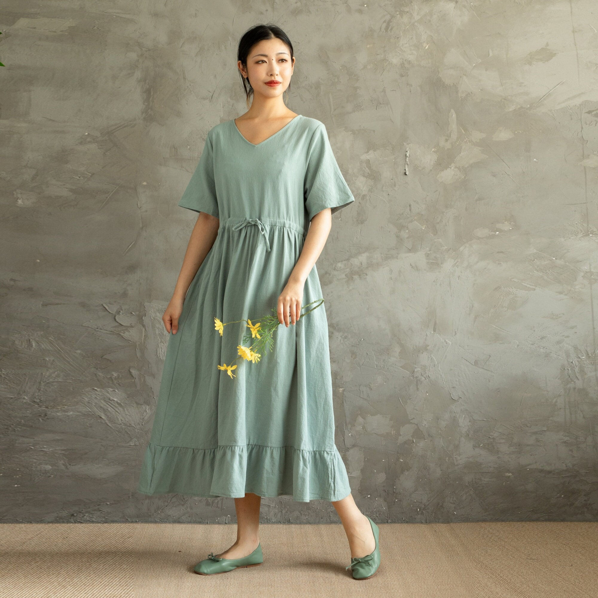 Summer trendy Cotton Dress