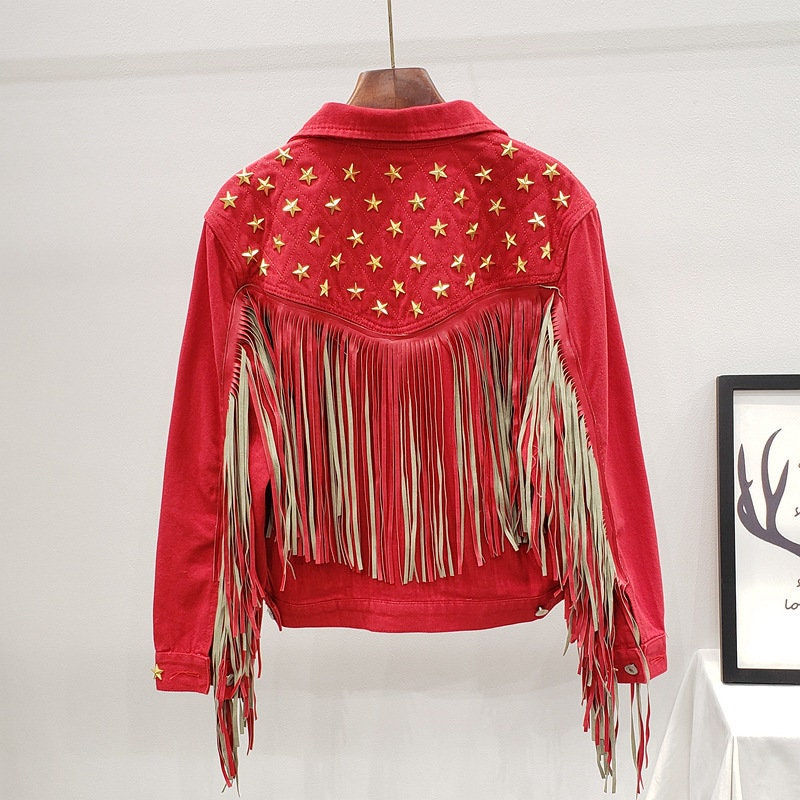 Thumbnail: Boho Chic Embellished Hippie Jacket