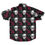 Thumbnail: Gothic Skulls & Roses Short Sleeve Button Down Shirt Back
