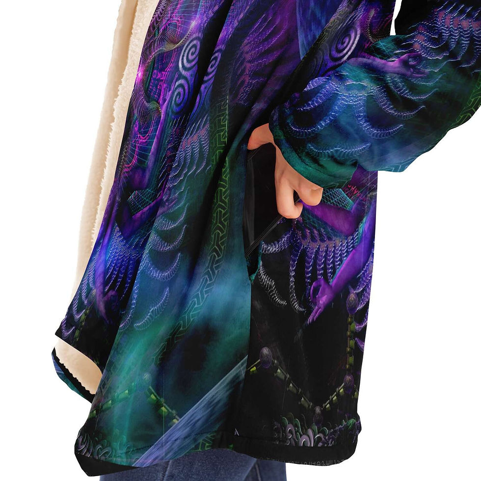 Thumbnail: Luminous Presence Micro Fleece Cloak