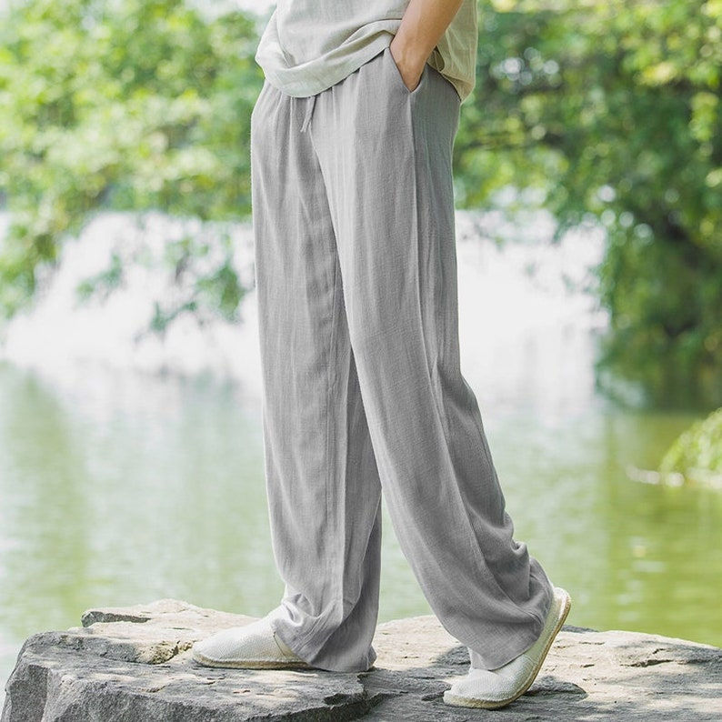 Thumbnail: Men's Linen Classical Pants