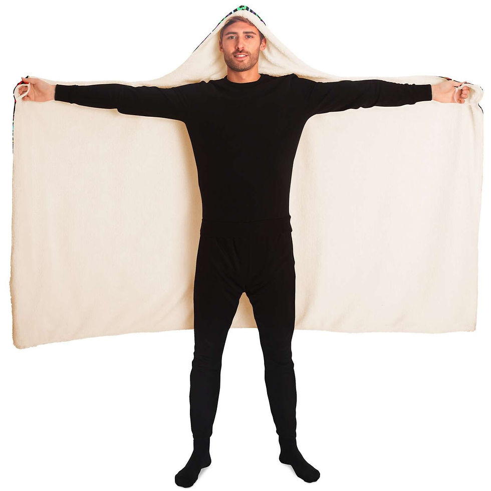Thumbnail: Icaro Hooded Blanket Sherpa