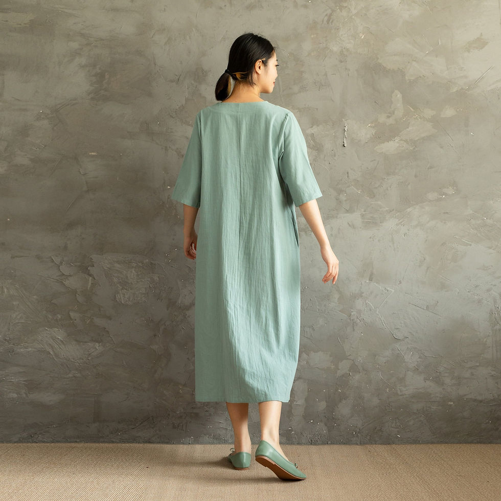 Thumbnail: Summer Cotton modern Dress