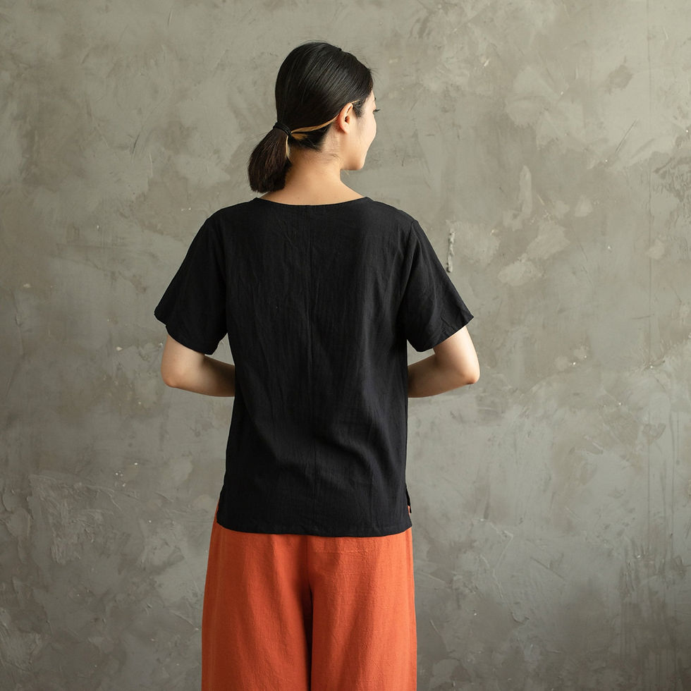 Thumbnail: Women's   Short Sleeves Blouse