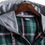 Thumbnail: Corduroy Patchwork Hooded Flannel Shirt Collar