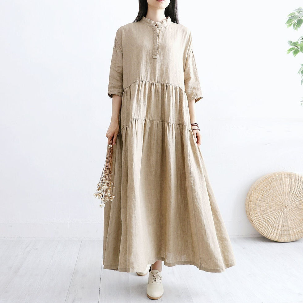 Thumbnail: Modern Summer Cotton Dress