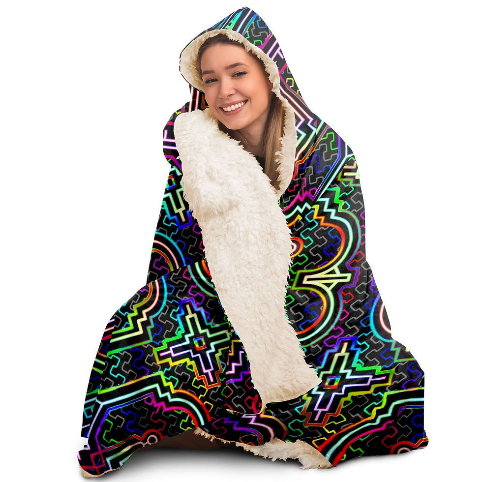 Thumbnail: Icaro Hooded Blanket Sherpa