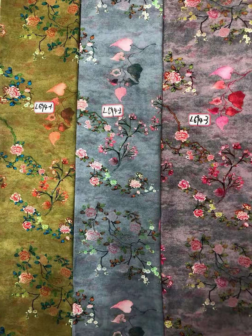 Thumbnail: Floral printed Women Cotton Dress