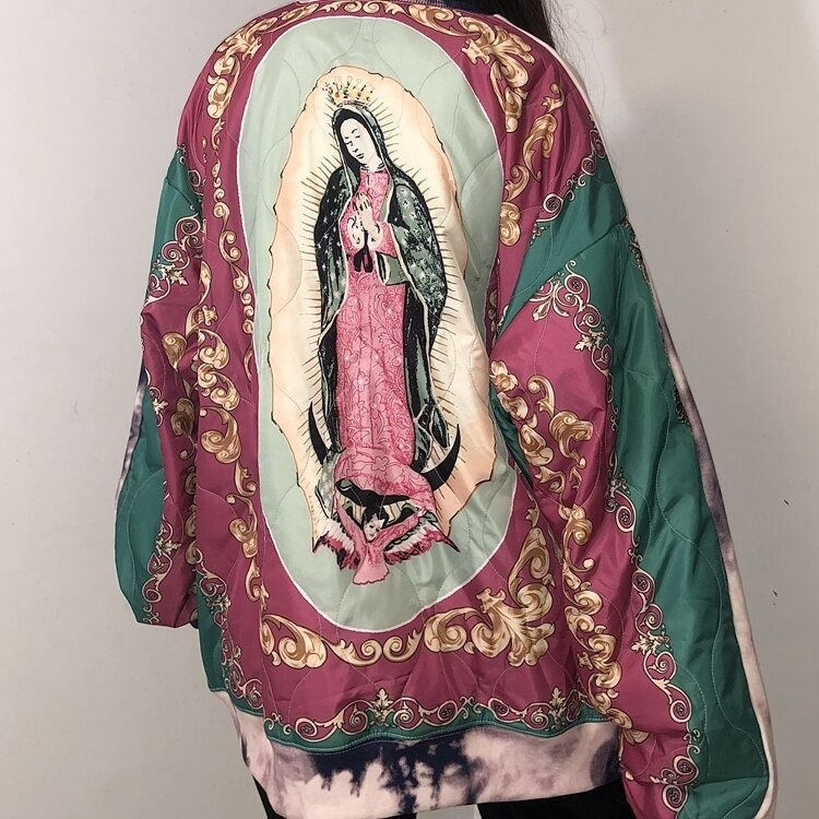 Thumbnail: Kapital Virgin Mary Retro Loose Pullover Sweatshirts close