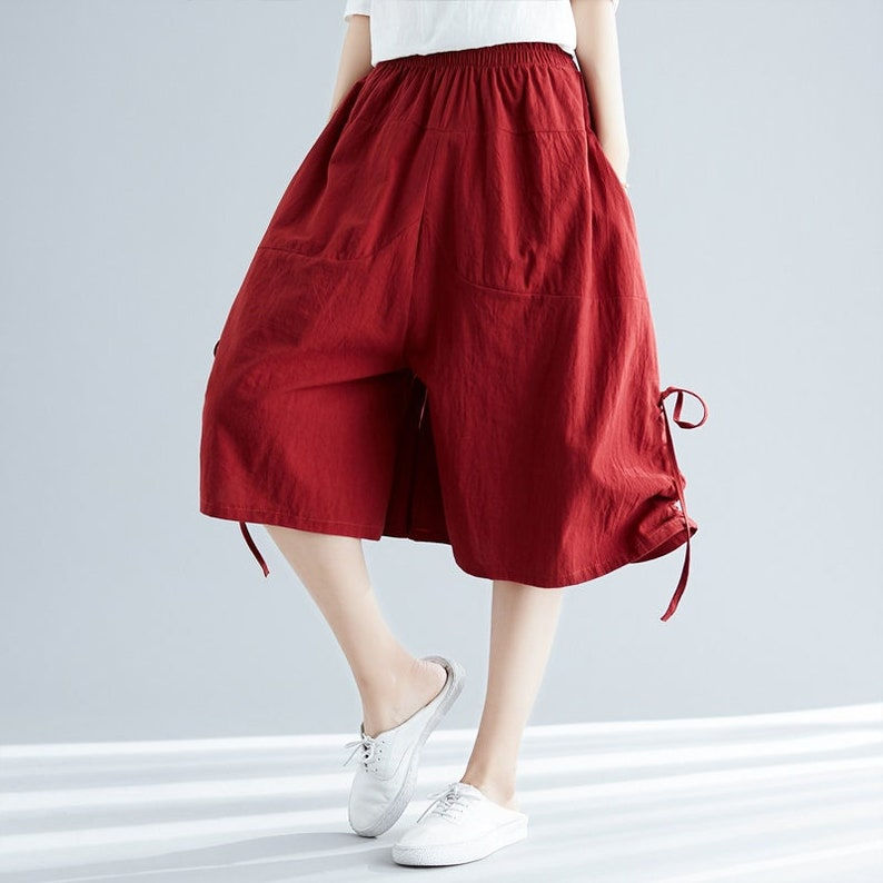 Thumbnail: Elastic Modern Waist Cotton Pants