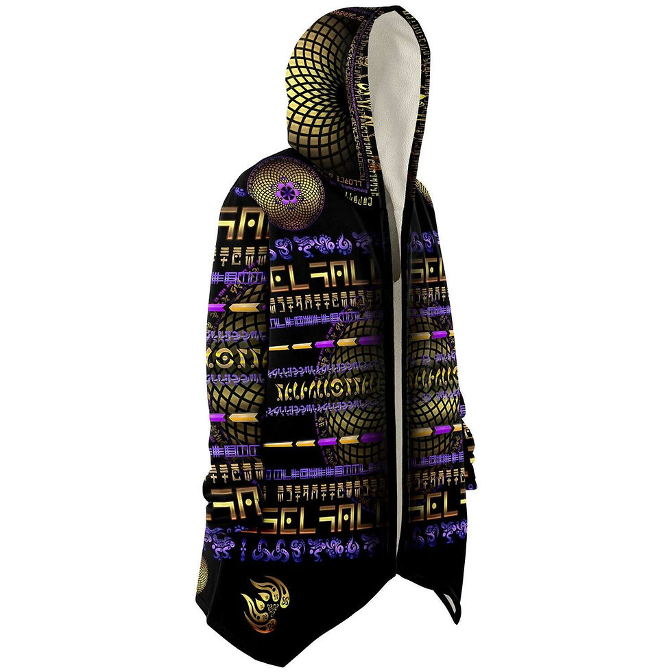 Thumbnail: Scintillating Spirit Micro Fleece Cloak