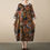 Thumbnail: Floral Women Cotton Dress