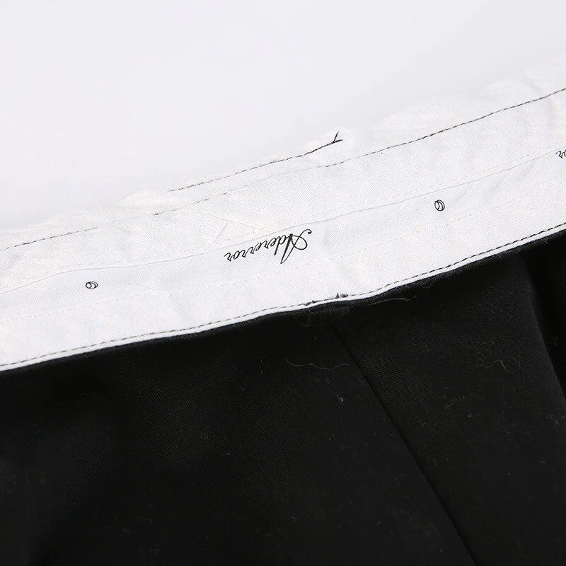 Thumbnail: Turn Over Low Waist Jogger Pants Belt