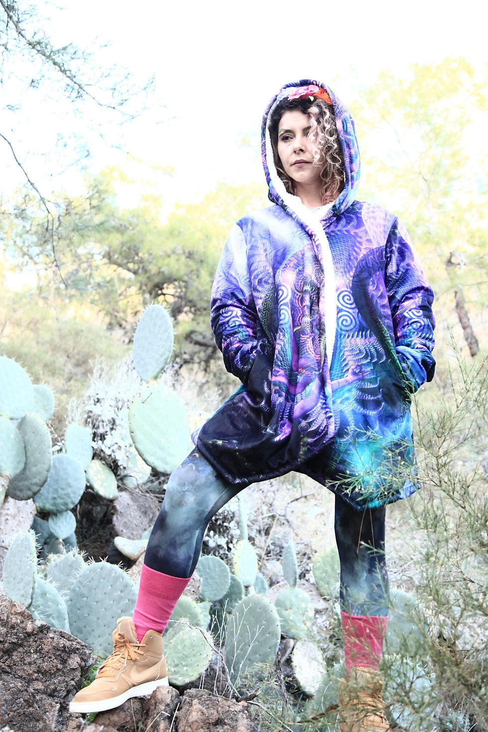 Thumbnail: Luminous Presence Micro Fleece Cloak